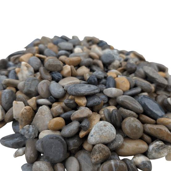 Gravier roulé rivière gris 6/16 mm – Lot 10 sacs +/- 25 kg - Image 2