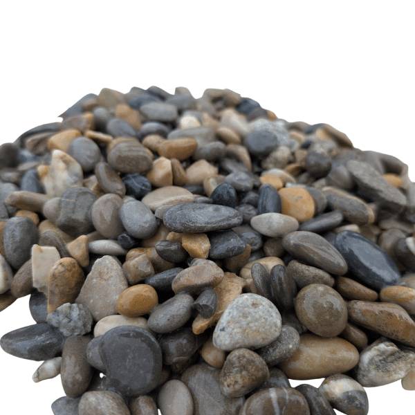 Gravier roulé rivière gris 6/16 mm – Lot 10 sacs +/- 25 kg - Image 2