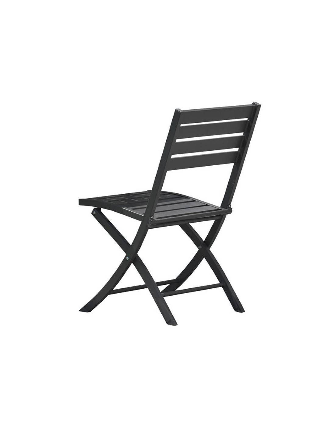 Chaise Pliante Marius Alu Légèreté Et Robustesse Pour Extérieur - Dcb Groupe - Decochine - Image 1