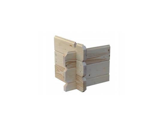 Altanka - Abri de jardin en bois - 12m2 - 3x4m - Ep. 28mm - Couleur: naturel - DOM661 - ALTANKA - Image 5