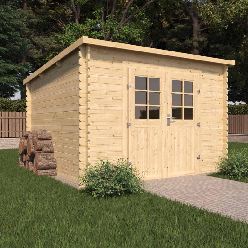 Cerland - ABRI JARDIN MODERNE BOIS 7,5 M² - Image 2