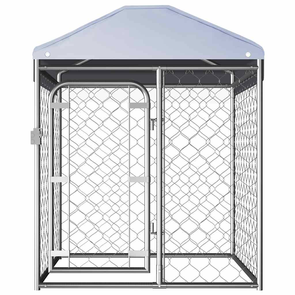 Vidaxl - Chenil extérieur avec toit 100 x 100 x 125 cm vidaXL 144491 - Imagen 3