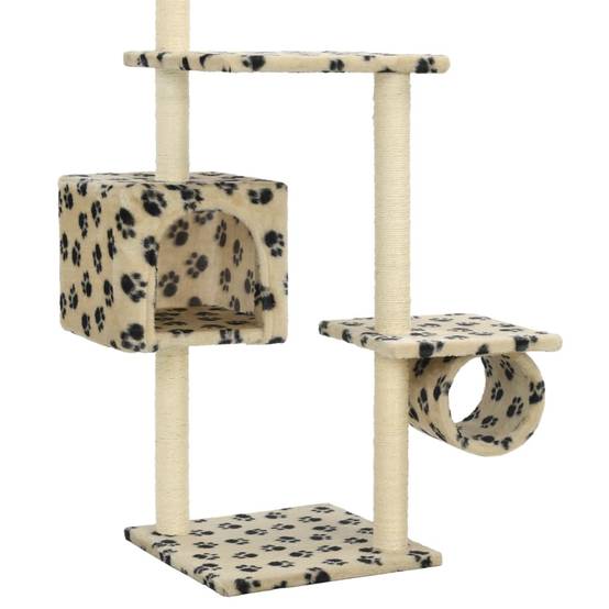 Arbre à chat Mora Beige 40 X 40 cm - P87209B - Image 6