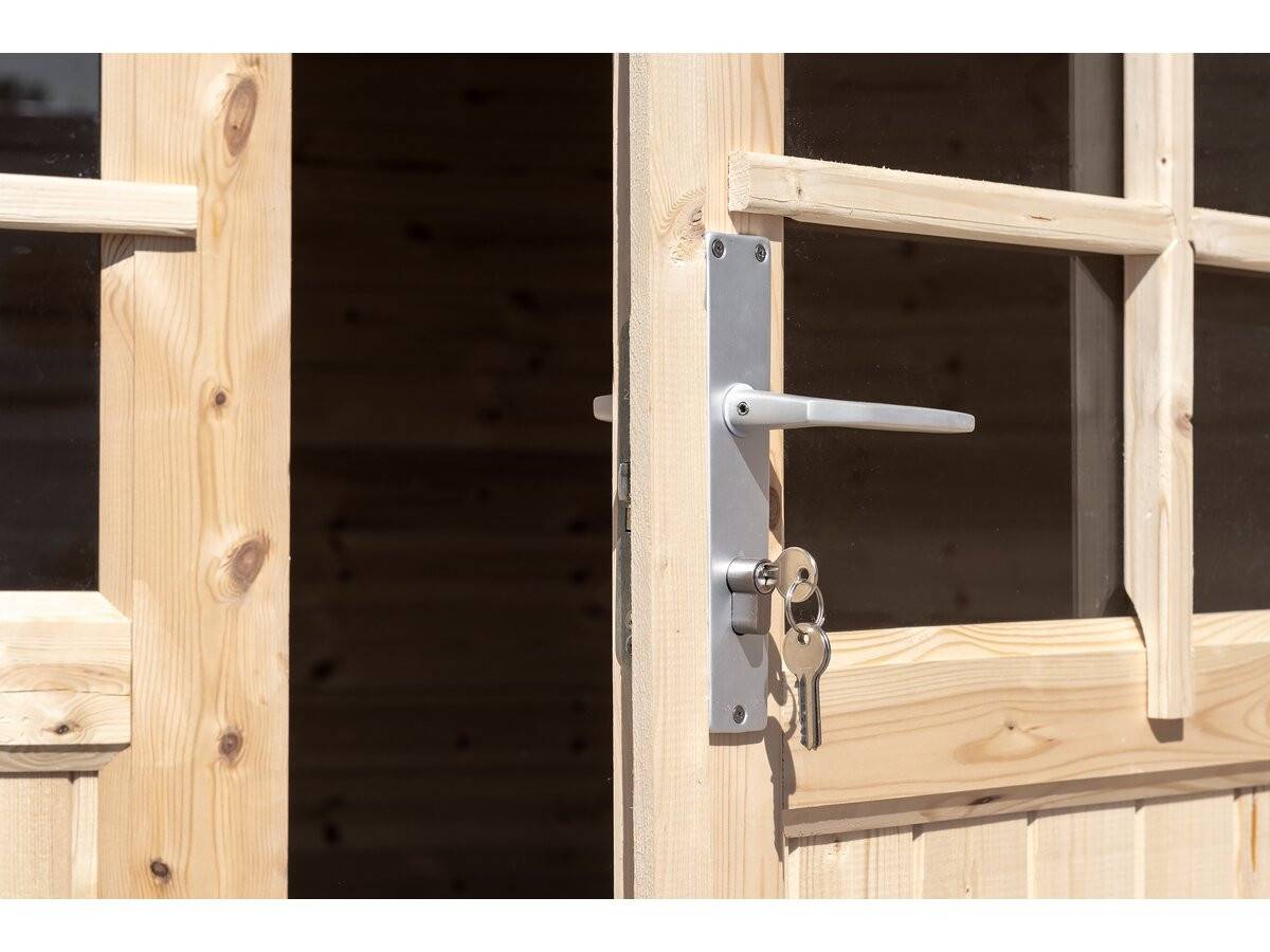 Abri De Jardin Bois "alex" - 20.20 M² - 4.80 X 4.00 X 2.39 M - 28 Mm -habitat Et Jardin - Image 4