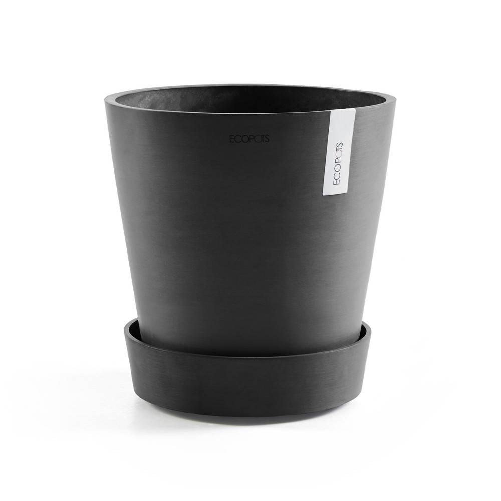 Ecopots - Support à roulettes Wheels 50 Gris Foncé - Ø 41,6 x H. 9 cm ECOPOTS - Imagen 2