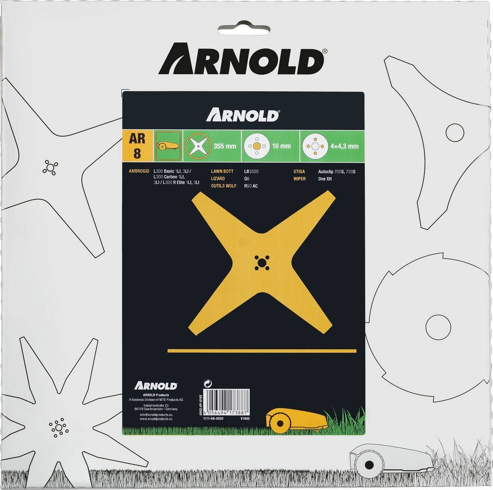 Arnold - Lame Tondeuse Robot Ar8 Pour Stiga Arnold - Imagen 3