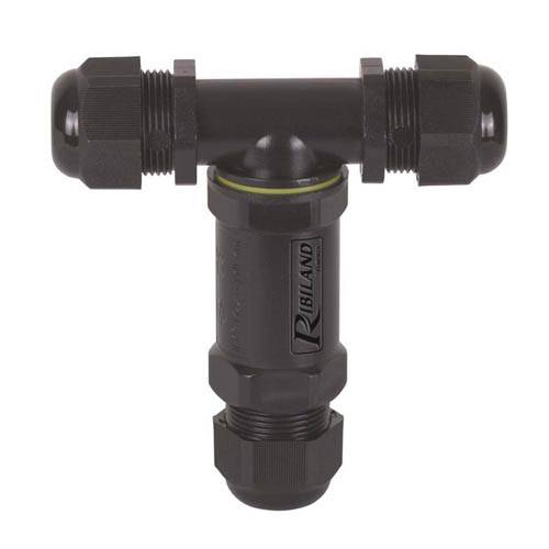 Ribimex - Raccord électrique de jonction 3 voies 4 fils étanche ip68 230v-450v