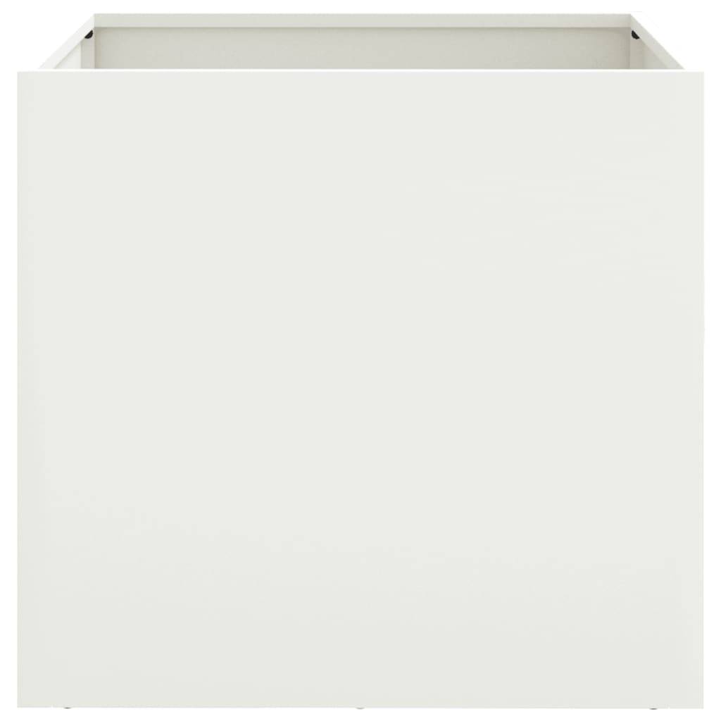 PANGIVO - Jardinières acier blanc 42 x 40 x 39 cm - PANGIVO - Image 5