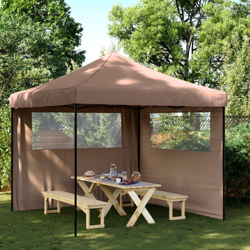 Pergola acier marron 292 x 292 x 315 cm - Prolenta premium p386.1 - Image 2