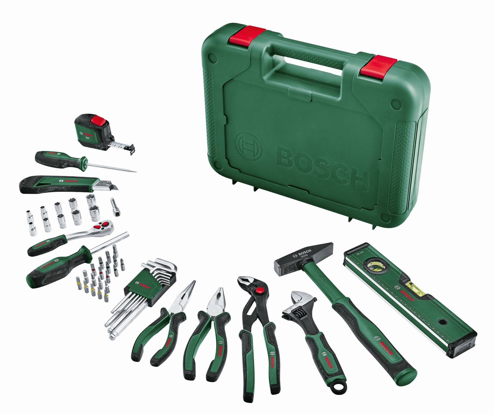Bosch - Set d'outils à main Advanced 52 pièces dans coffret - BOSCH - 1600A02BY7 - Image 1