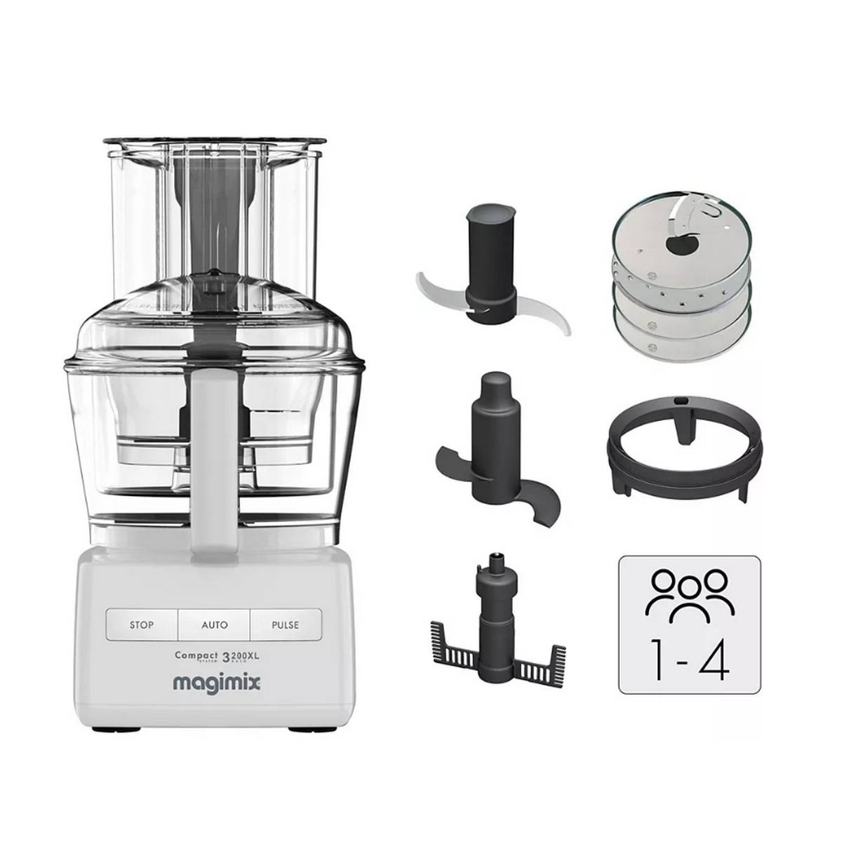 Robot Cuisine système compact 3200 XL blanc - Image 2