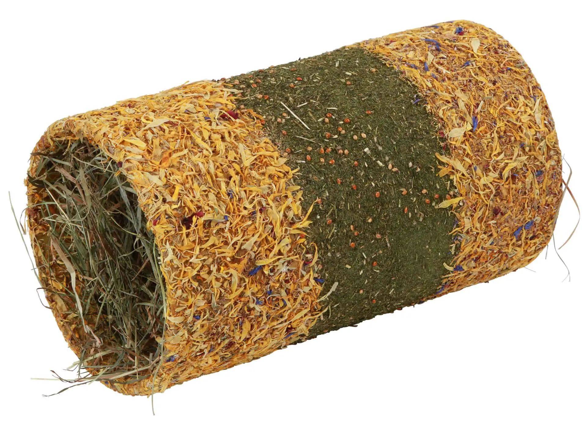Túnel comestible de cereales y heno, talla L, 30 cm - KERBL