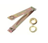 Ribimex - Pince + 50 oeillets métalliques