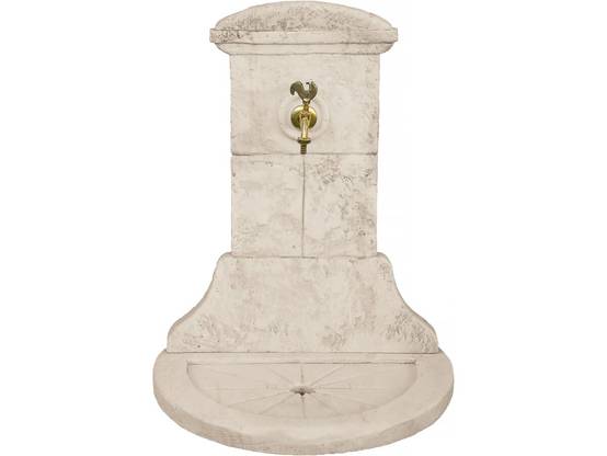 Fontaine "chantilly" - En Pierre Reconstituée - 60 X 42 X 94 Cm -habitat Et Jardin - Image 1