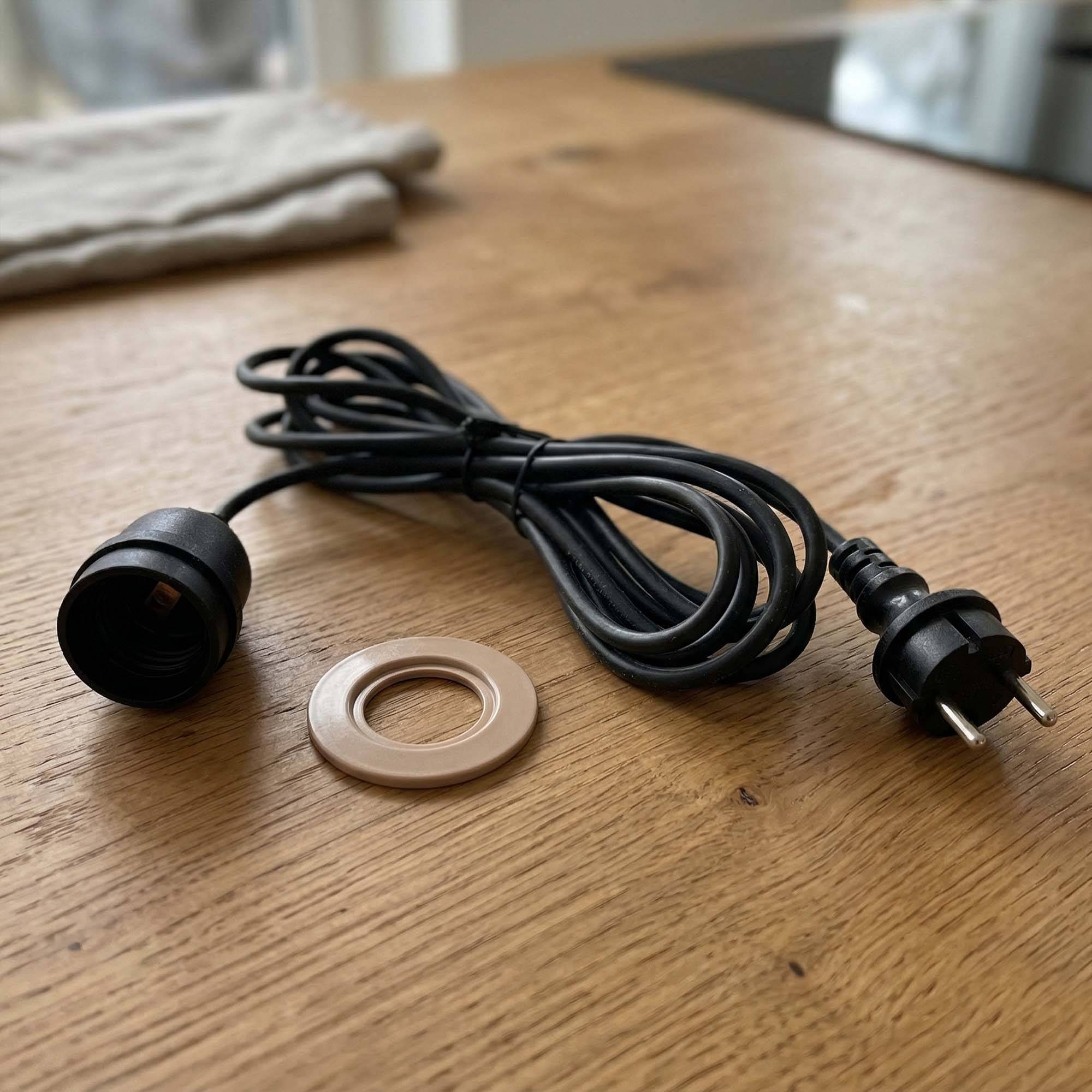 Lumisky - Câble électrique extérieur à douille E27 ENNA 5M - Imagen 2