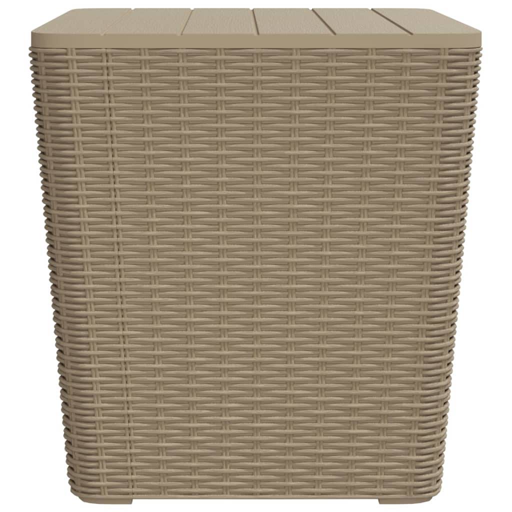 Table bois composite Prolenta Naturel 38,5 X 38,5 X 42 cm - P87209N - Image 5
