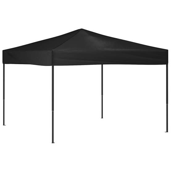 Tente de réception pliable - Tonnelle de jardin - Barnum Noir 3x3 m - MEUBLE PRO - Image 1