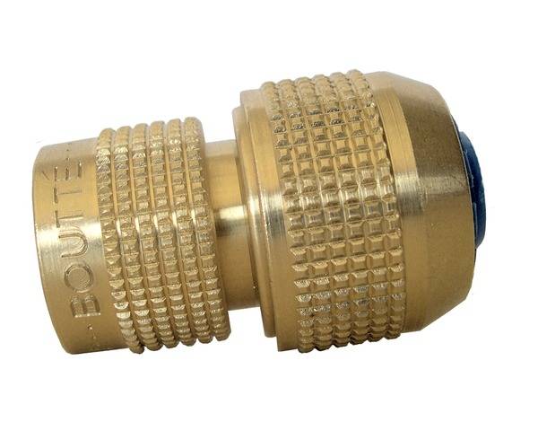 Boutte - Raccord rapide bleu automatique laiton 6 billes Ø19 Boutté