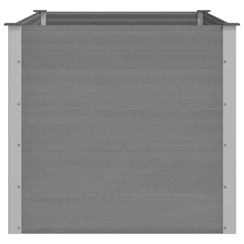 ComfortXL - Carré potager haut 150x100x91 cm composite WPC jardin moderne Gris – ComfortXL Outdoor Living - Image 5