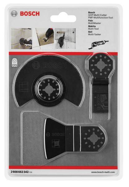 Bosch - Set de 3 lames céramique pour carrelage BOSCH - 2608662342