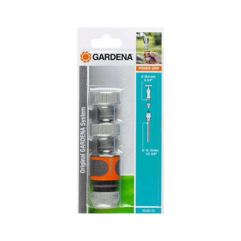 Gardena - Nécessaire de raccordement pour robinet 20/27 et tuyau Ø 13 - 15 mm Gardena - Image 2