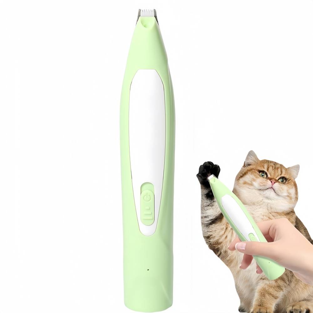 IntiMeg - Tondeuse pour pattes d'animaux avec lumière LED Violet IntiMeg - Image 1