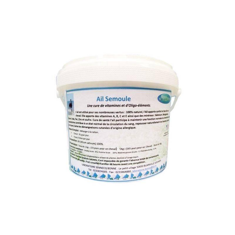 Ail semoule Chevaux - Bonne