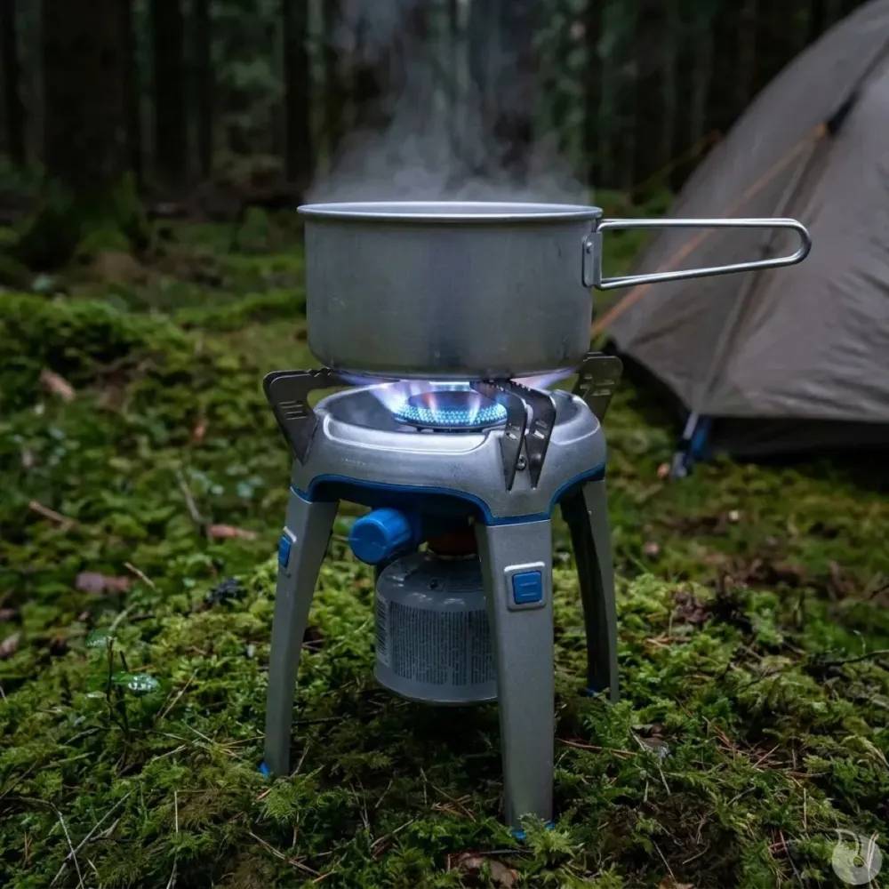 Autre - Réchaud à gaz Campingaz Bivouac acier gris 18x18x24,5cm - Image 1