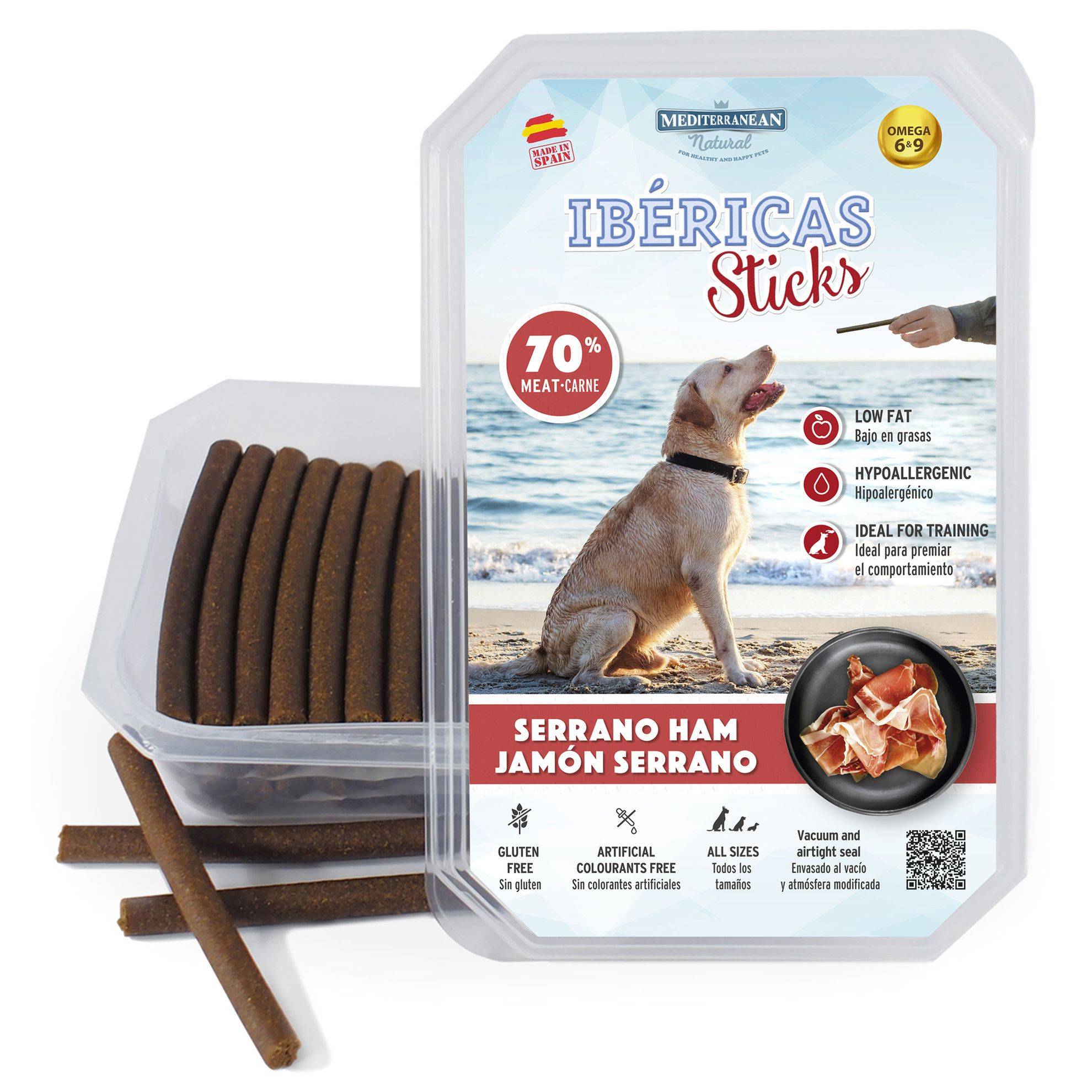 Ibericas Sticks : Jambon - 800g MEDITERRANEAN NATURAL