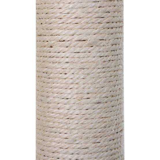 Arbre à chat avec sisal pour félin plateforme hamac et boule jeu 70cm gris - ComfortXL Outdoor Living - Image 9