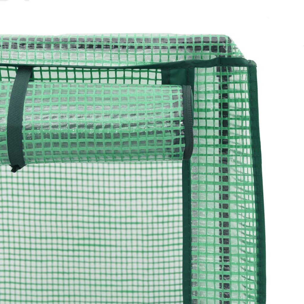 ComfortXL - Grand carré potager surélevé serre aspect rotin pour jardin terrasse Brun 160cm – ComfortXL Outdoor Living - Image 7