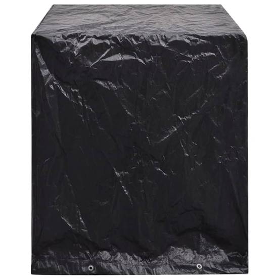 Housse de Protection Table de Ping-Pong PE Imperméable pour Extérieur Noir 160x55x182 cm – ComfortXL Outdoor Living - Image 3