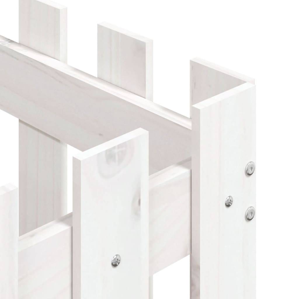 Prolenta Premium - Jardinière bois blanc 50 x 50 x 50 cm - Prolenta premium p326.1 - Image 7