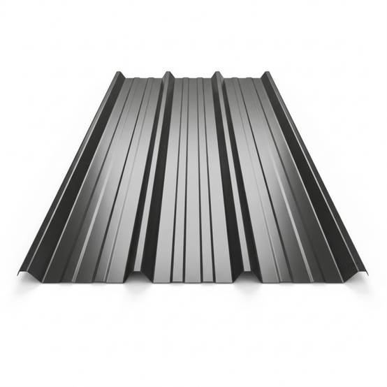 Bac acier laquée 1045 63/100 - Coloris - Gris anthracite RAL 7016, Largeur - 105 cm, Longueur - 250 cm - Image 1
