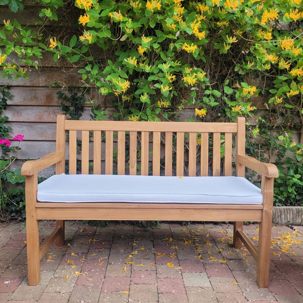 Teck'Attitude - Banc en teck massif Notting Hill 130 cm - TECK'Attitude - Imagen 8