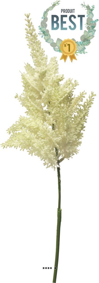 Artificielles - Astilbe artificiel en piquet, H 70 cm, grande densité Crème - BEST - couleur: Crème - Imagen 1