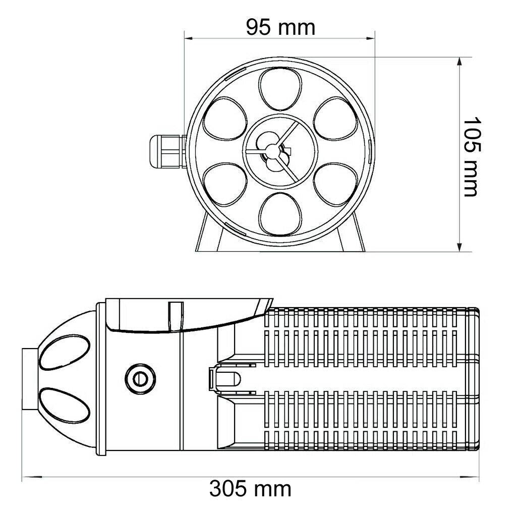 Helloshop26 - Pompe d'aquarium ou étang 2000 litres par heure 18 watts UVC avec 9 watts clarificateur - Imagen 2