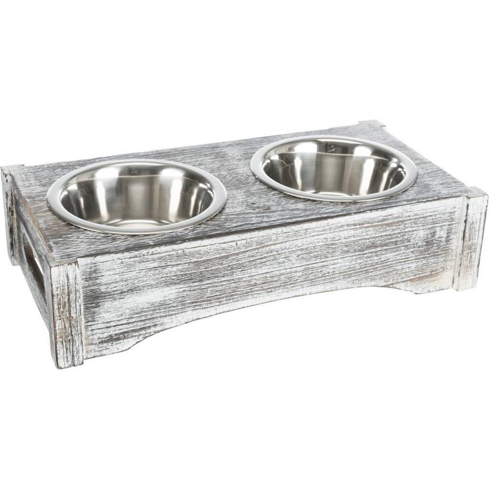 Trixie - Set d'écuelles  42 × 10 × 22 cm,  ø 15 cm chat ou chien - Imagen 1