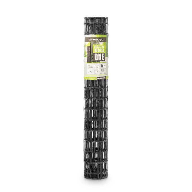 Grillage soudé en rouleau L20m maille 100x75 fil 2,1mm ht 1m50 gris anthracite - Easy Clôture - Imagen 2