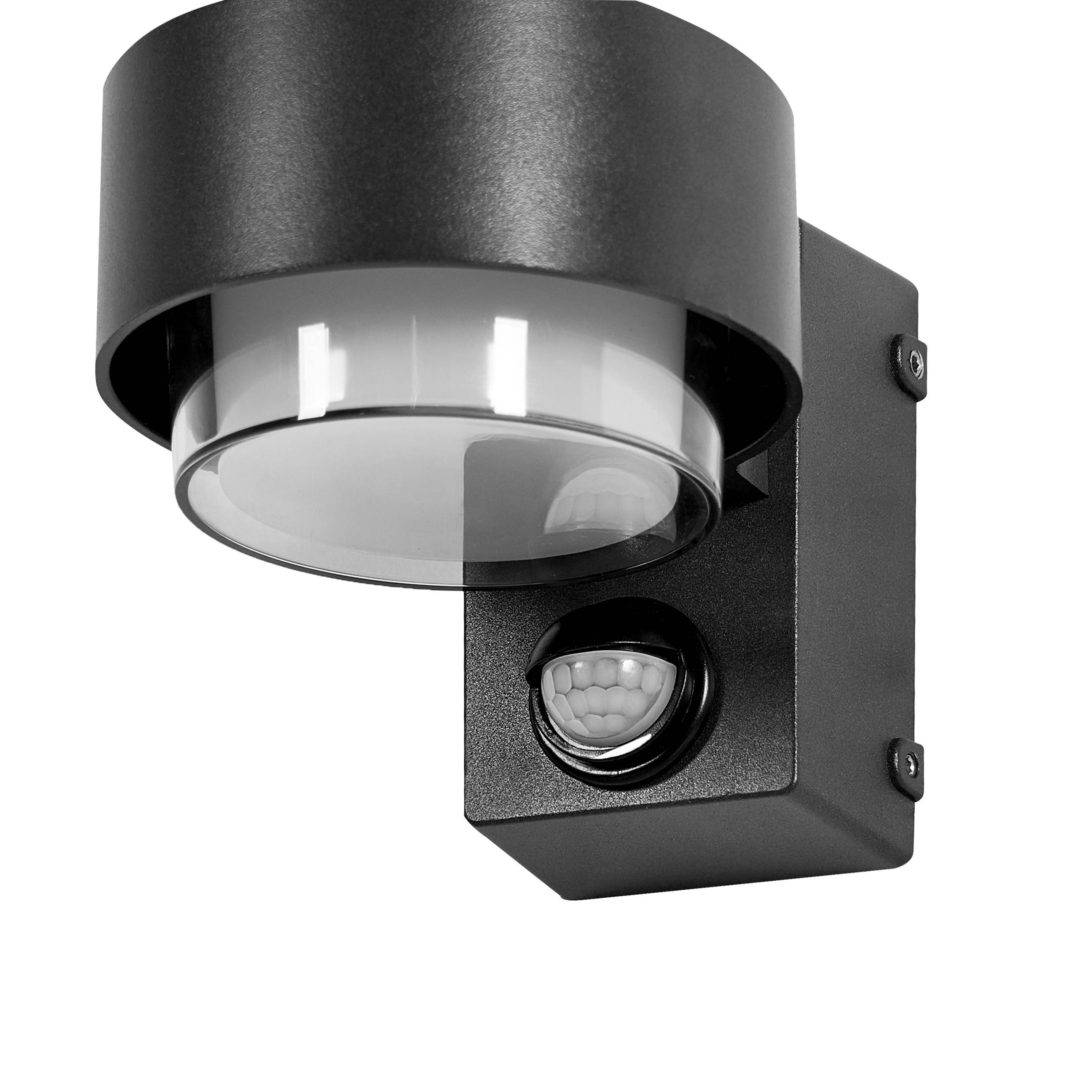 Beliani - Lampe murale pour l'extérieur Aluminium Noir GOVIA - 10x14x10- Beliani - Image 6