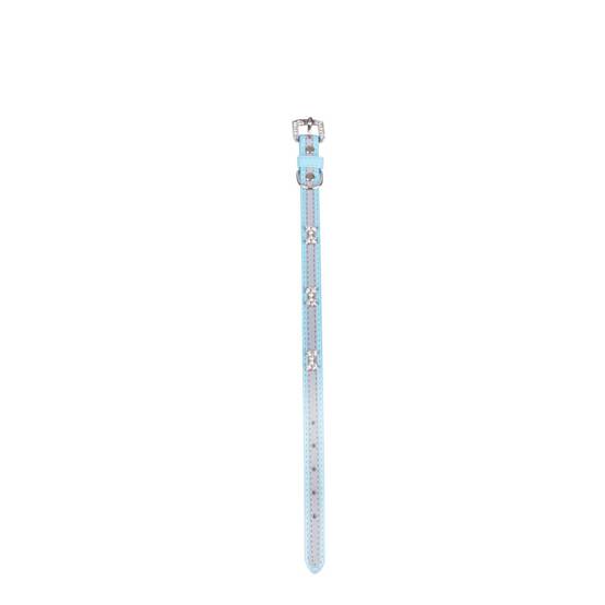 Sans Marque - Collier pour chien strass réfléchissant - Taille M - Bleu - Dogi