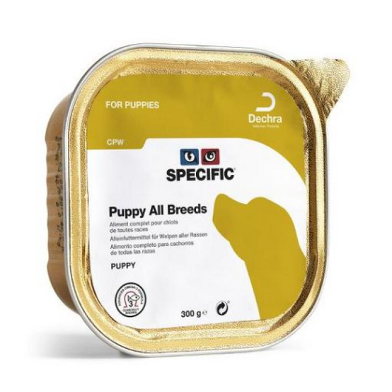 Pâtée pour chiot Specific CPW Puppy All Breeds - Lot de 6 boîtes x 300 g