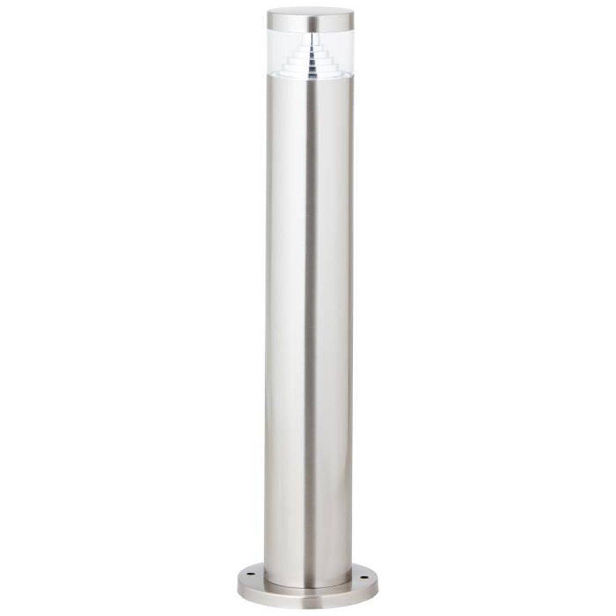 Brilliant - Potelet LED 6 W gris acier et plastique, IP44, lumière vers le haut, AVON, 50 cm - BRILLIANT - Image 4