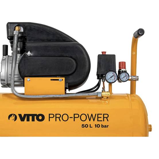 Compresseur d'air Silencieux 50 Litres 10 bar 2,5CV 145 PSI 2.5 CV VITO - Imagen 3
