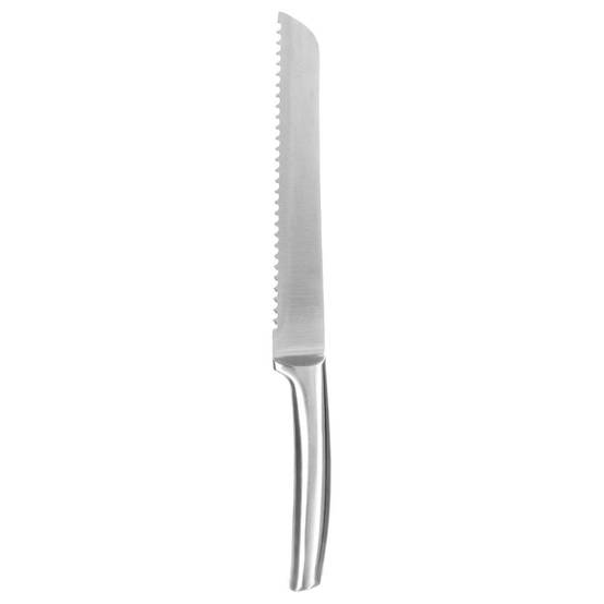 Bloc 5 Couteaux "Acacia" 35cm Naturel & Argent - Image 6