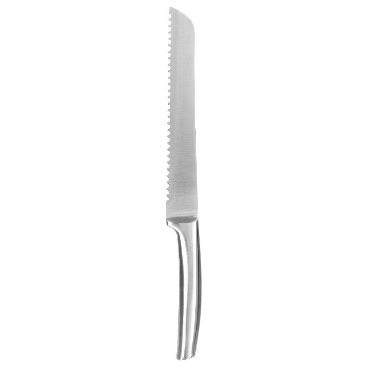 Bloc 5 Couteaux "Acacia" 35cm Naturel & Argent - Image 6