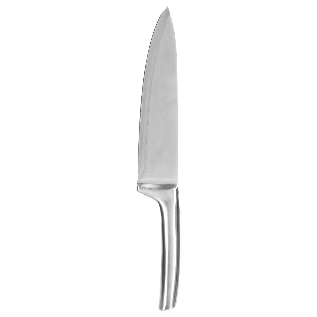Bloc 5 Couteaux "Acacia" 35cm Naturel & Argent - Image 5