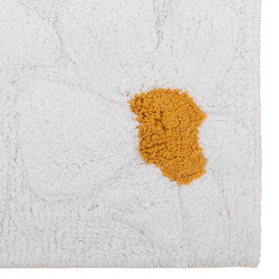 Atmosphera - Tapis "Daisy" 60x90cm blanc - Atmosphera Créateur d'intérieur - Image 3