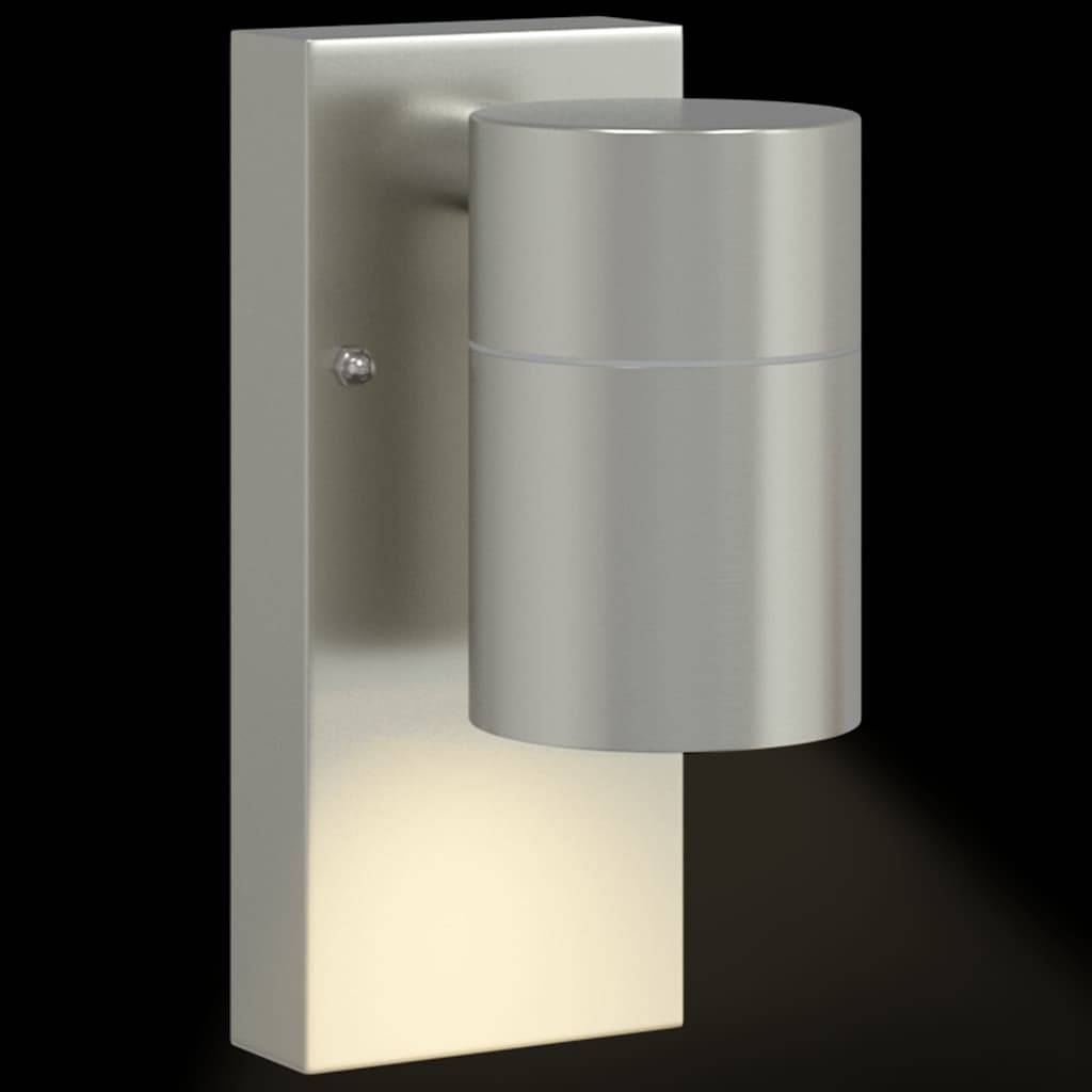 Applique murale extérieure - Lampe murale extérieure Argent 6.5 x 10.5 x 16 cm g246 - Image 9
