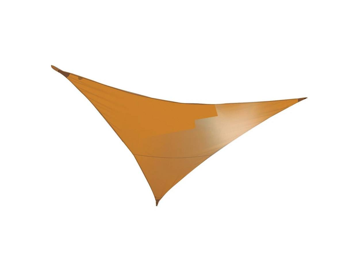 Vela de sombra triangular SERENITY - 3,60 x 3,60 x 3,60 m - Mango - Jardiline - Imagen 1